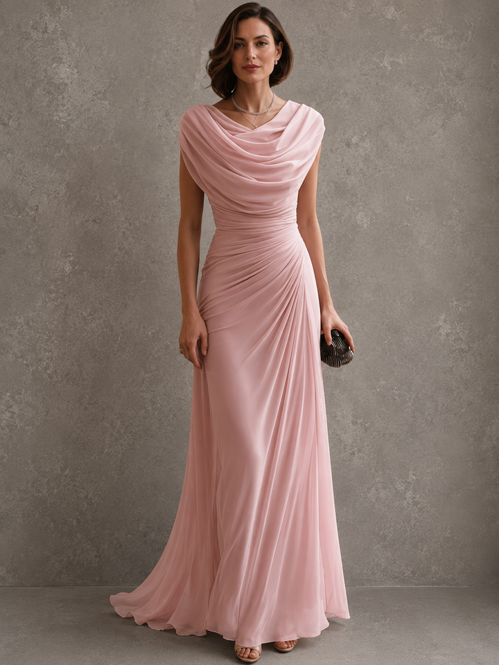 Seliva – Abito Maxi Drappeggiato