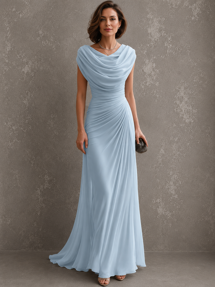 Seliva – Abito Maxi Drappeggiato