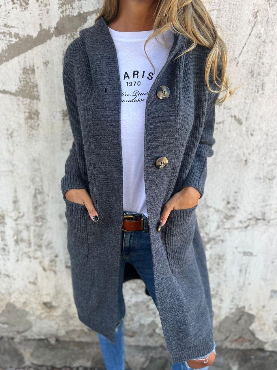 Velira – Cardigan Lungo in Maglia