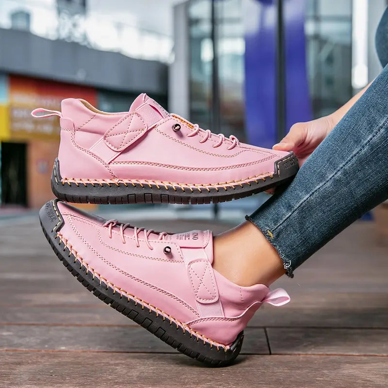 Kevara – Punta Ampia in Pelle Sneakers