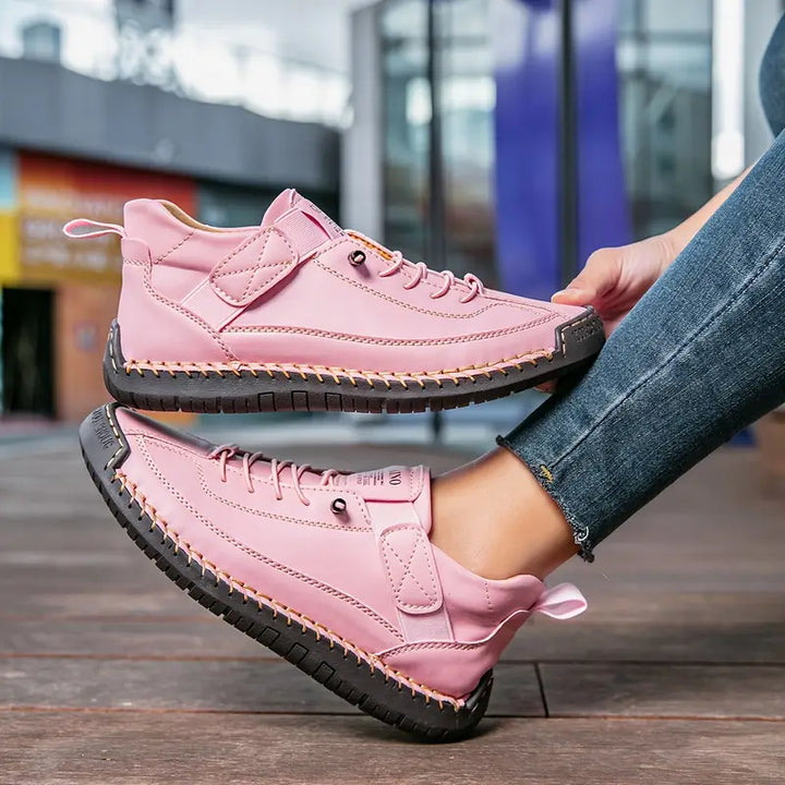 Kevara – Punta Ampia in Pelle Sneakers