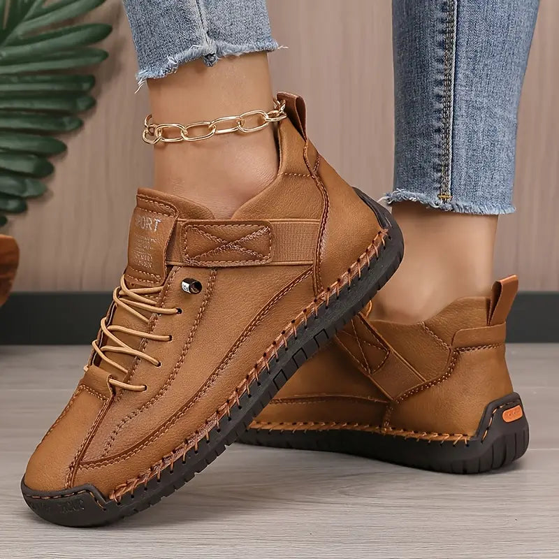 Kevara – Punta Ampia in Pelle Sneakers