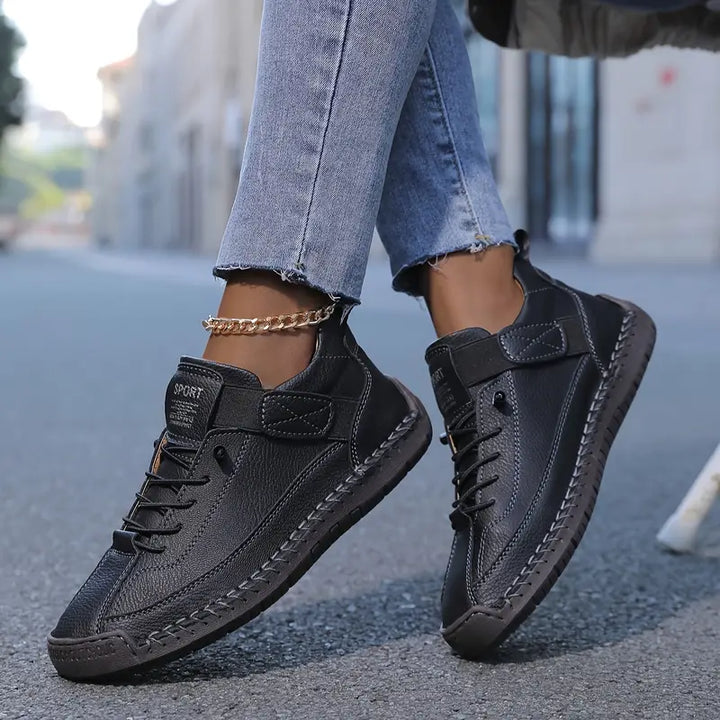 Kevara – Punta Ampia in Pelle Sneakers