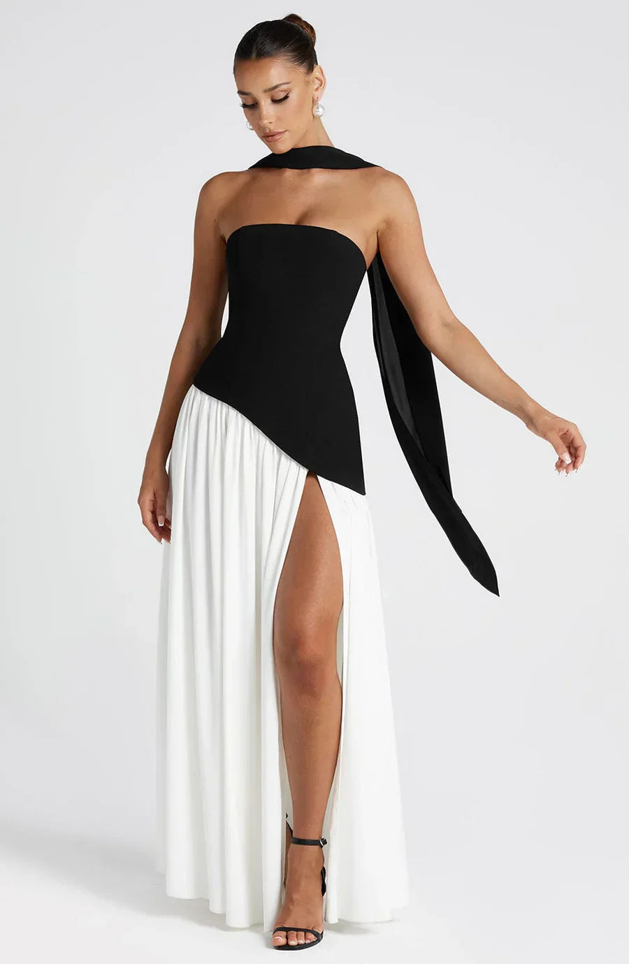Eryla – Collo All'americana, Maxi Abito