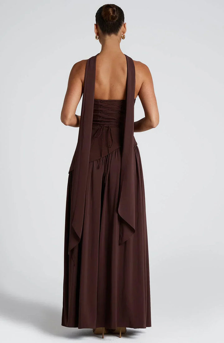 Eryla – Collo All'americana, Maxi Abito