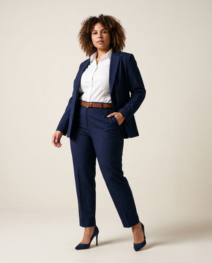 Foderato in Cotone Set Giacca e Pantaloni