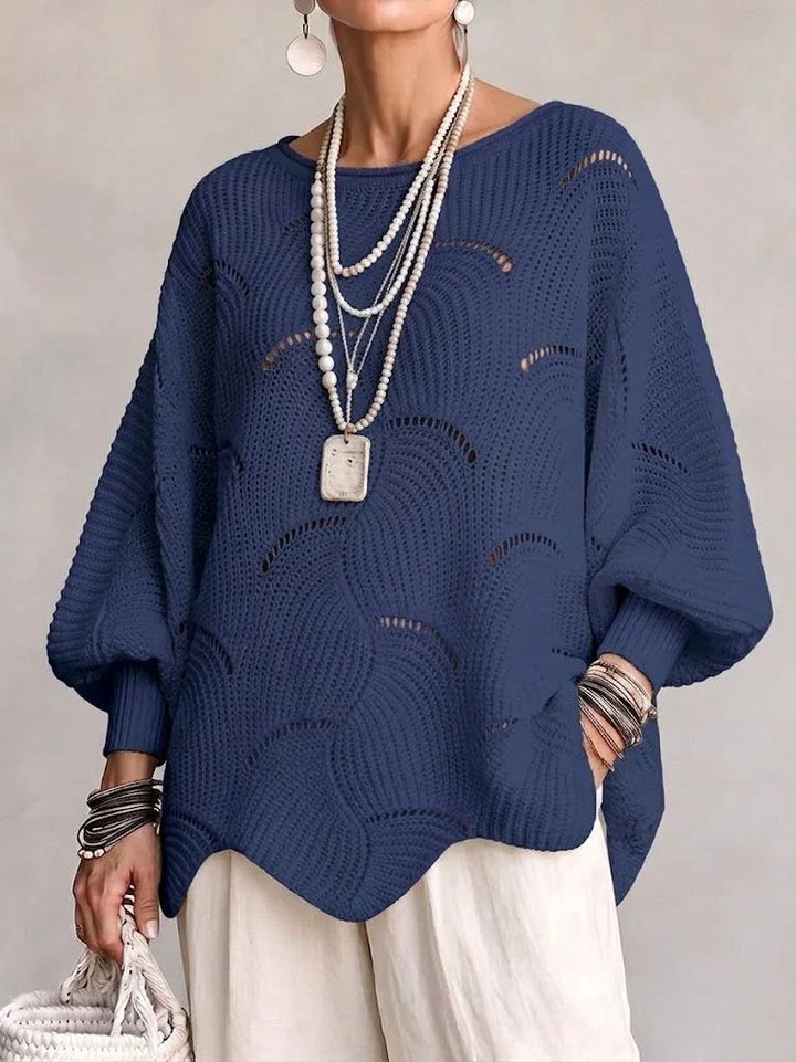 Velira – Ondulato a Maglia Aperta Maglione