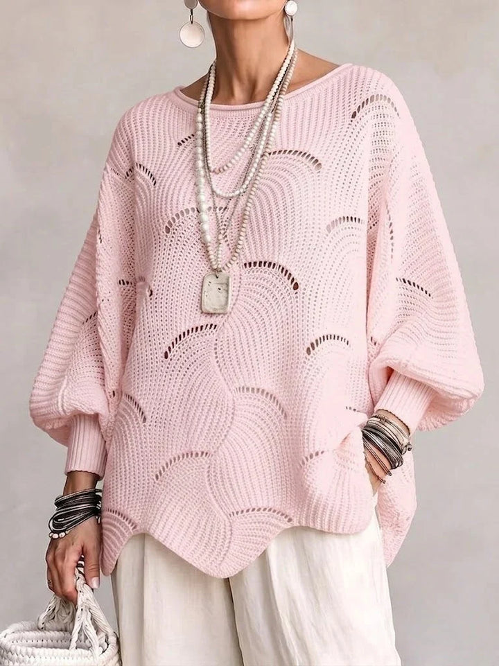 Velira – Ondulato a Maglia Aperta Maglione