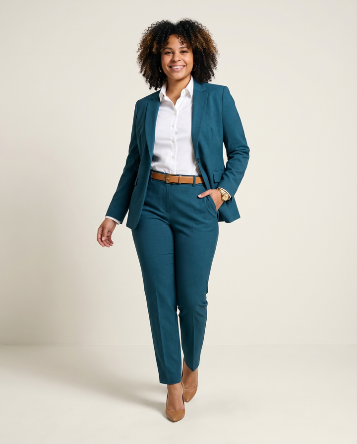 Foderato in Cotone Set Giacca e Pantaloni