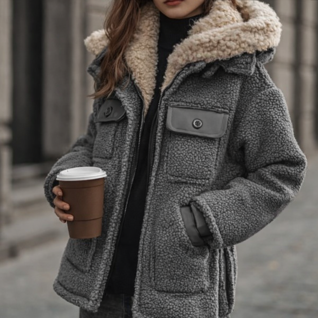 Geraldine - Giacca Morbida al Tatto e Raffinata