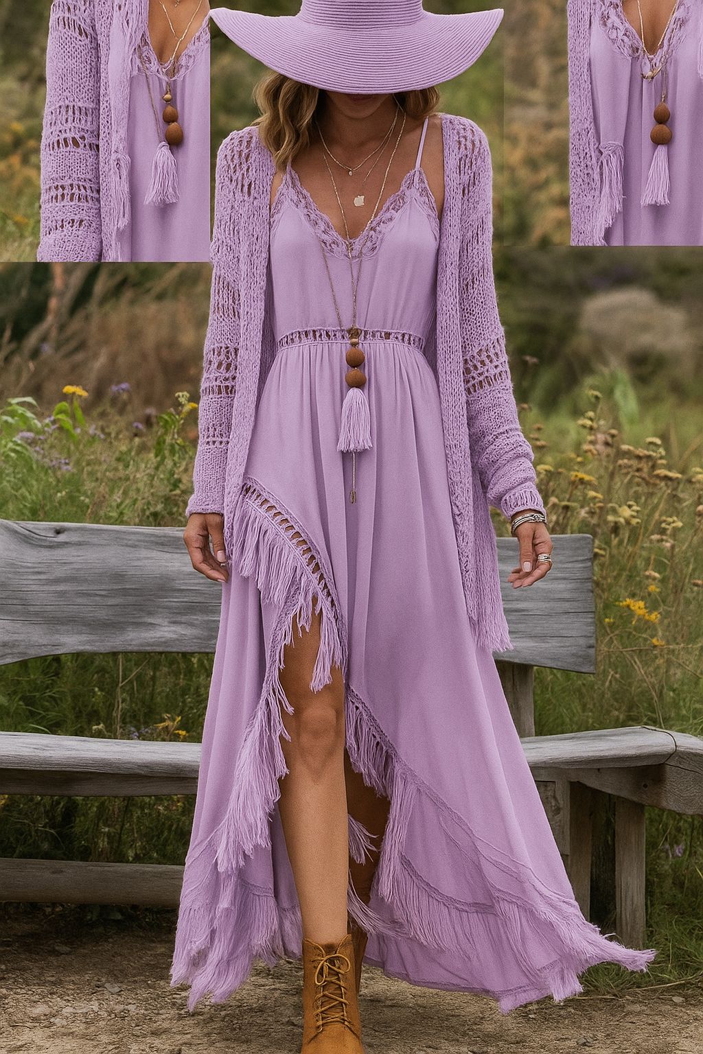 Nareli – Completo in Maglia Stretch a Due Pezzi