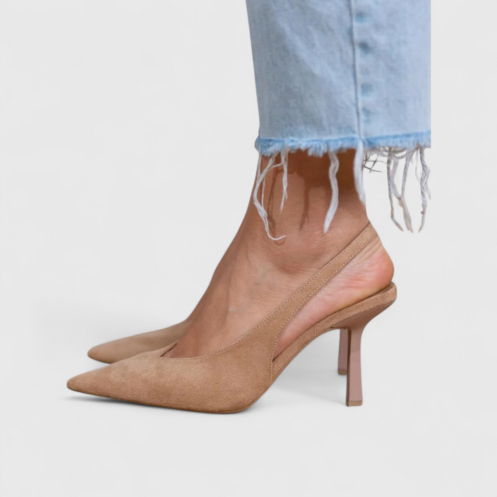 Kalira – Stampa Leopardata su Scarpe con Tacco