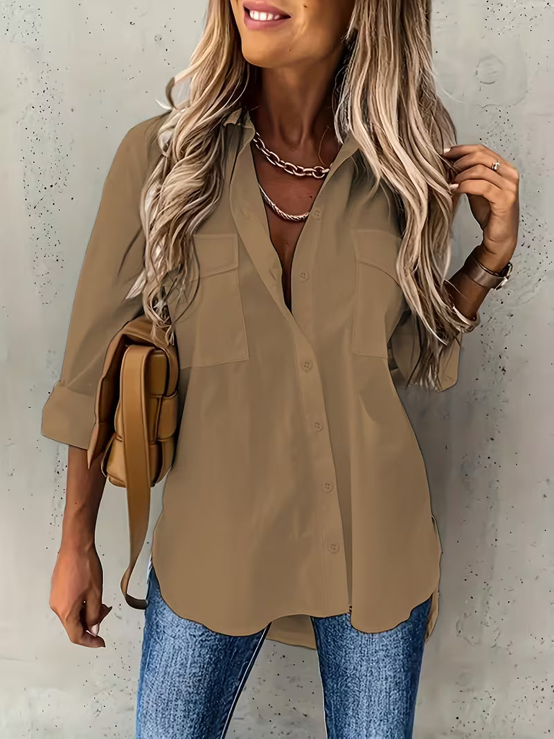 Velune – Maniche Lunghe Camicia da Donna