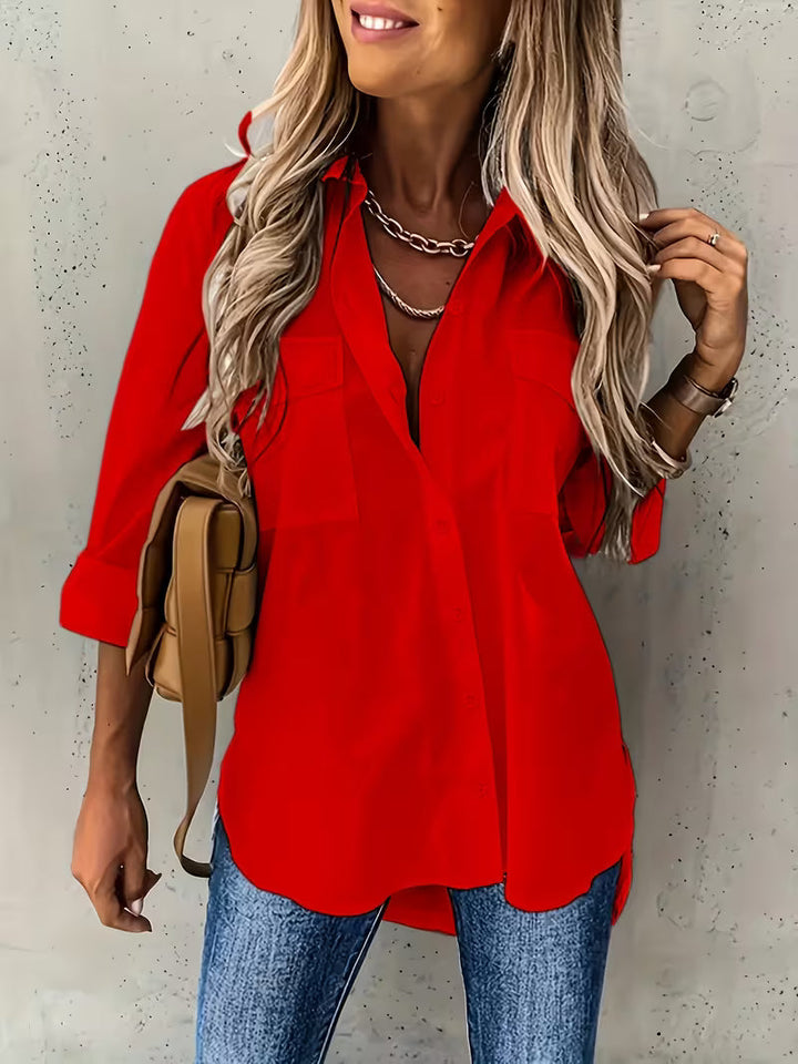 Velune – Maniche Lunghe Camicia da Donna