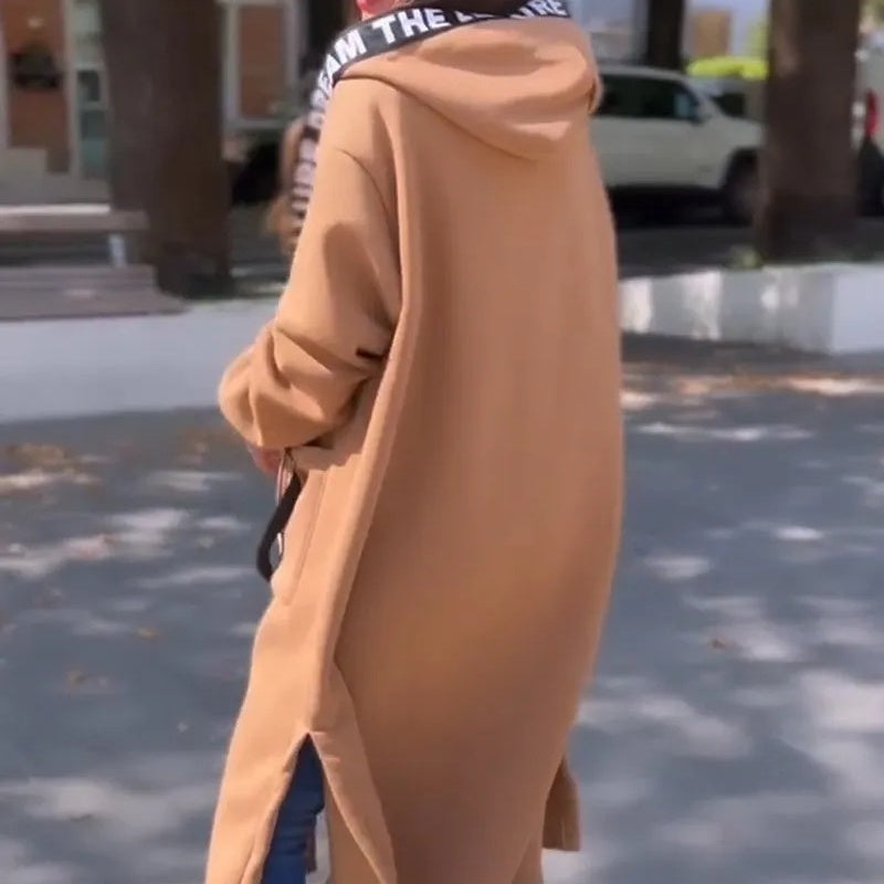 Rilena – Con Cappuccio in Cotone Stretch Giacca