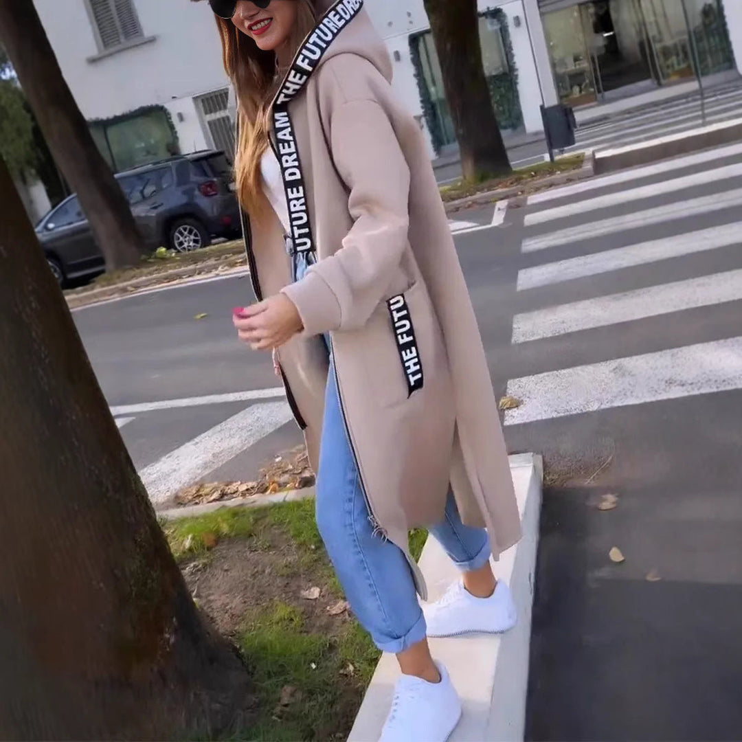 Rilena – Con Cappuccio in Cotone Stretch Giacca