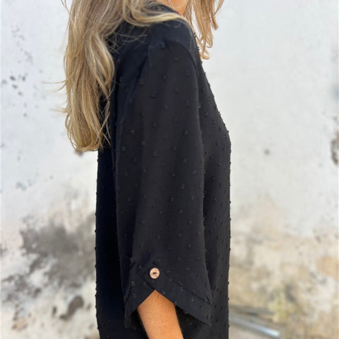 Avenna – Collo Rotondo Jacquard Top