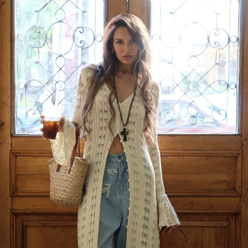 Anvila – Pizzo all'Uncinetto Cardigan