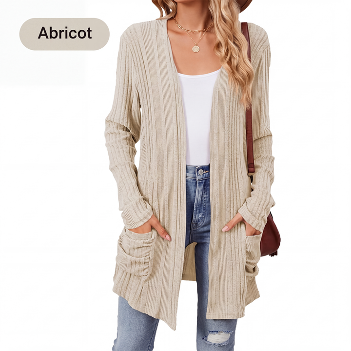 Virela – Apertura Anteriore in Maglia Cappotto