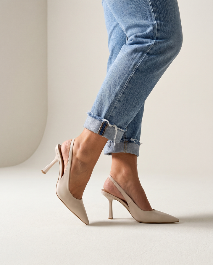 Leopardati Slingback Tacchi